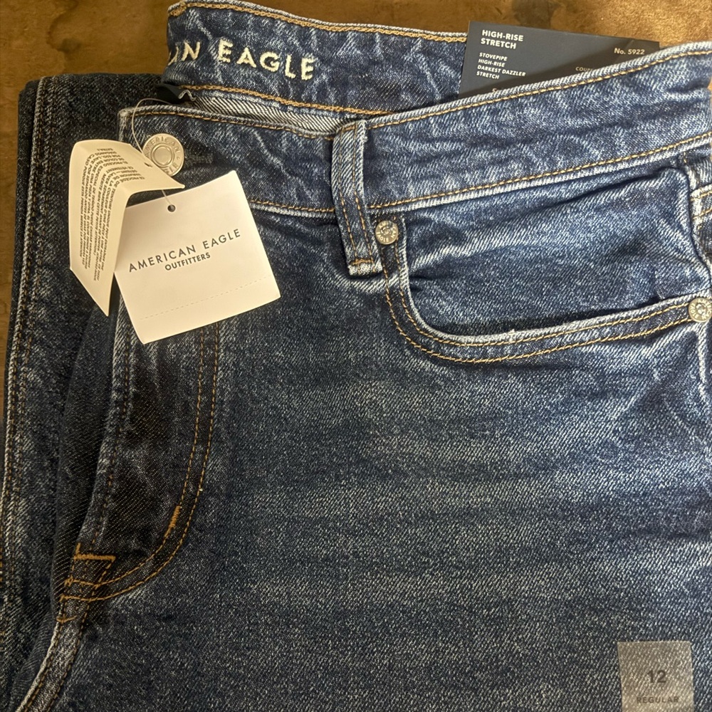 NWT AE Regular Jeans Size 12